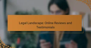 Legal Landscape: Online Reviews and Testimonials